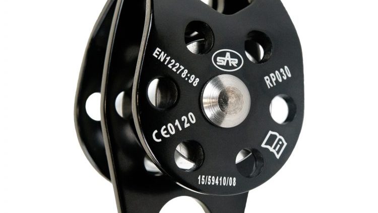 Black Double Mini Pulley