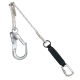 Adjustable Rope Shock Absorbing Lanyard
