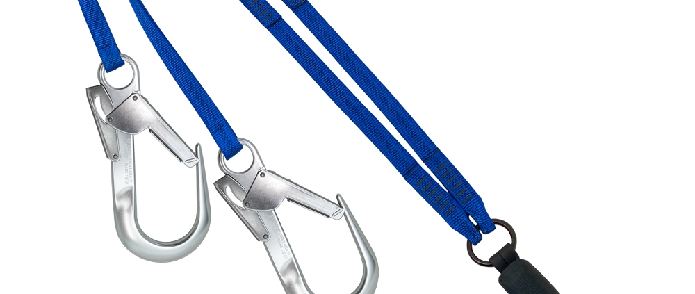 Twin Clip Loop Shock Absorbing Lanyard Twin Clip Loop Shock Absorbing Lanyard