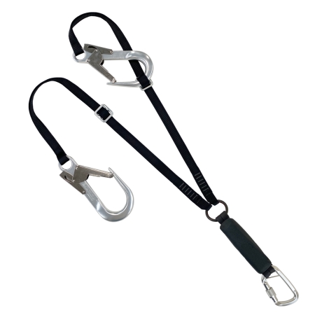 thumbnail image 2 of Safety Tool Lanyard With Aluminium Alloy Clip Shock Absorbing 2 of 12