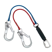 Twin 11mm Rope Shock Absorbing Lanyard